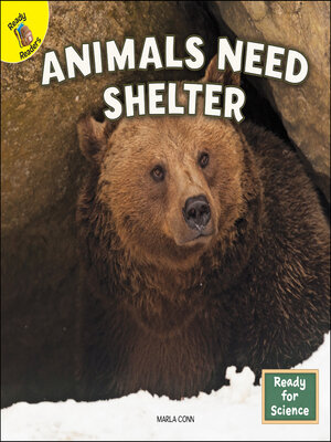 cover image of Animals Need Shelter